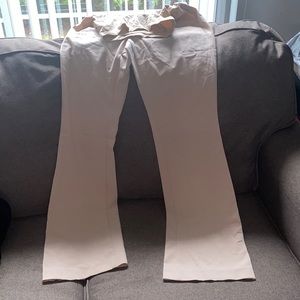 EUC Oh Motherhood Maternity Tan Stretchy Pants